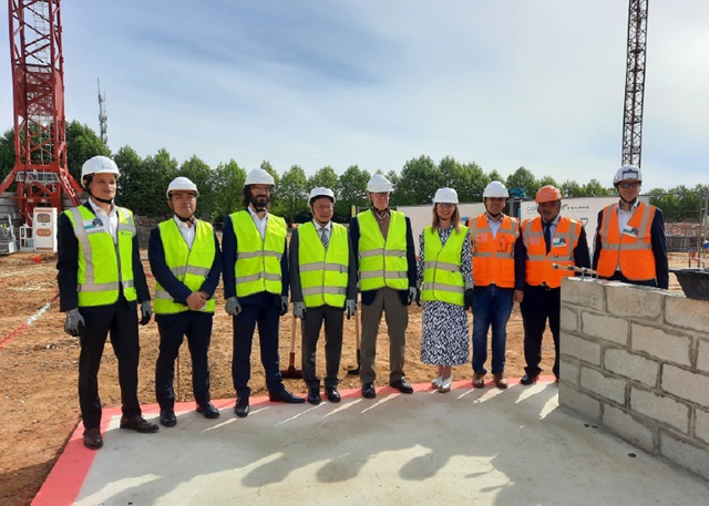 Colt DCS Paris Ground Breaking