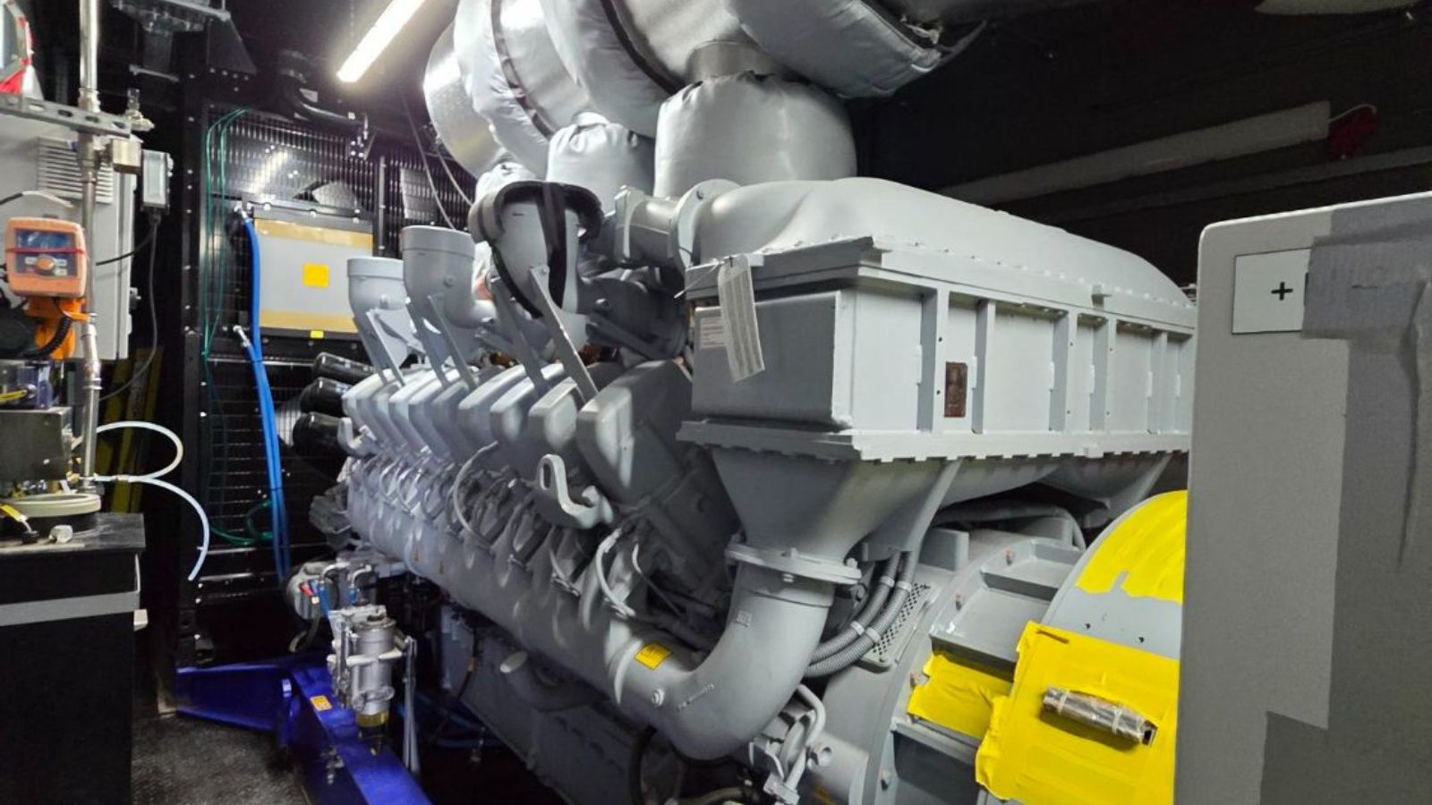 Colt DCS London 4 Data Centre Construction - Generators Installed 