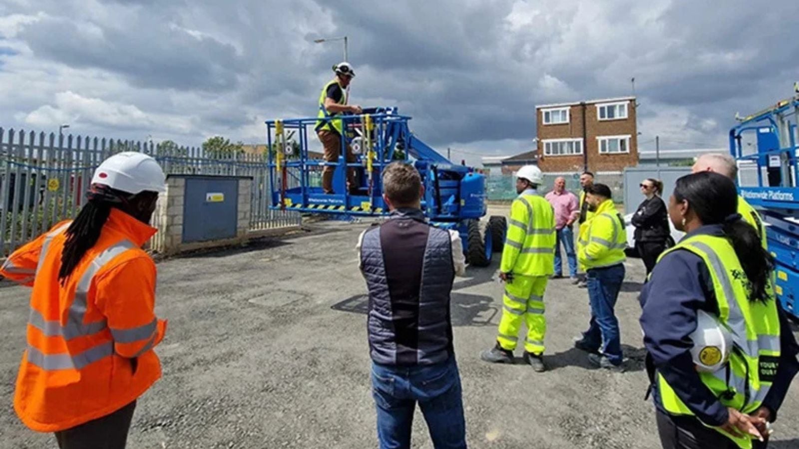 Construction de centres de données Colt DCS London 4 - Semaine de la santé et de la sécurité 