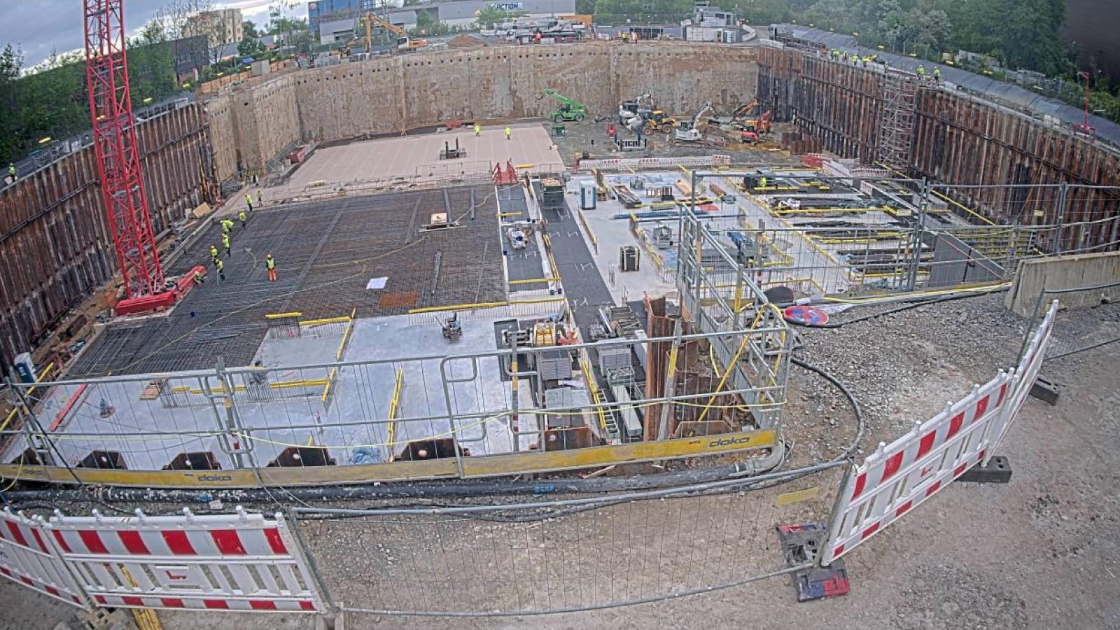 Frankfurt 3 data centre foundations