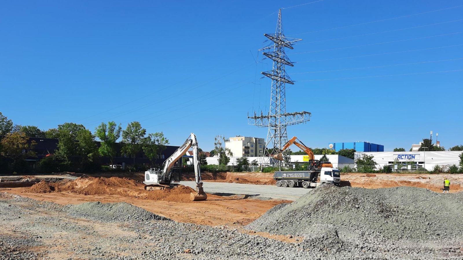 Frankfurt 3 data centre land preparation