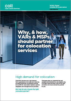 Why MSPs Should Partner For Colocation Services | Colt DCS